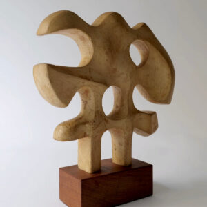 Primitive Biomorphic Ceramic Sculpture