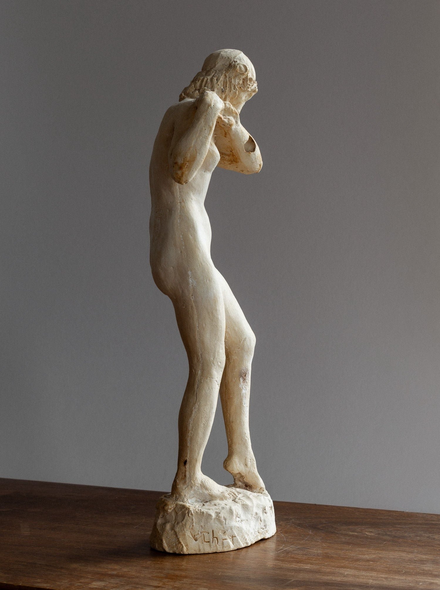 Vintage Neoclassical Sculpture - Image 3