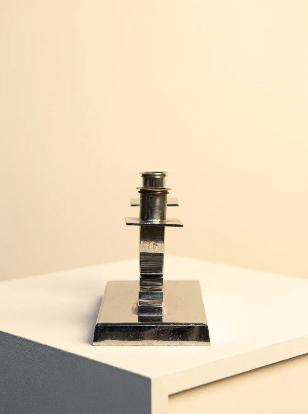 U-Shaped Italian Metal Candle Holder - Image 3