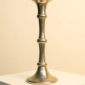 Large Vintage Pewter Candlestick