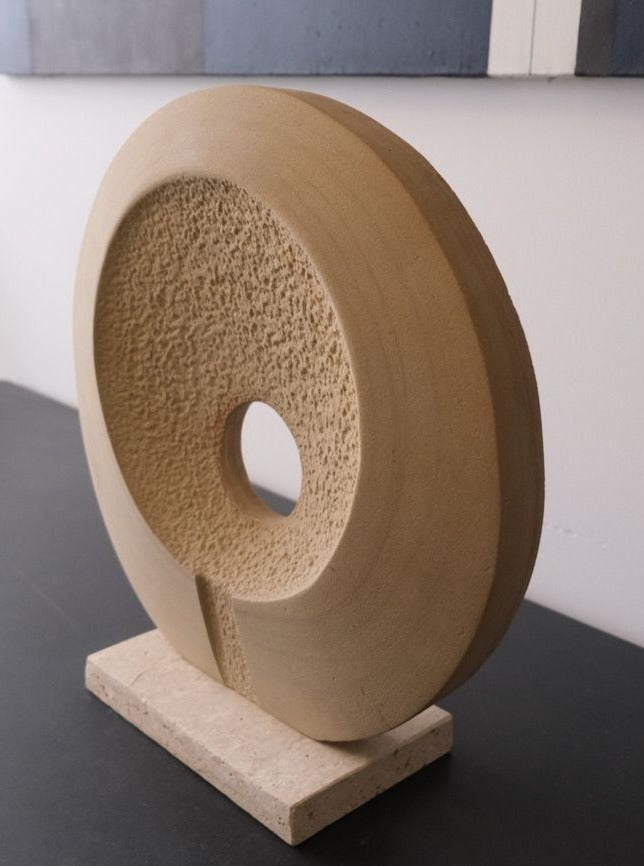 Abstract Limestone Sculpture - Image 3