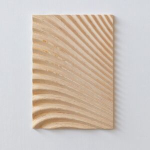 Natural Wood Wave Wall Panel