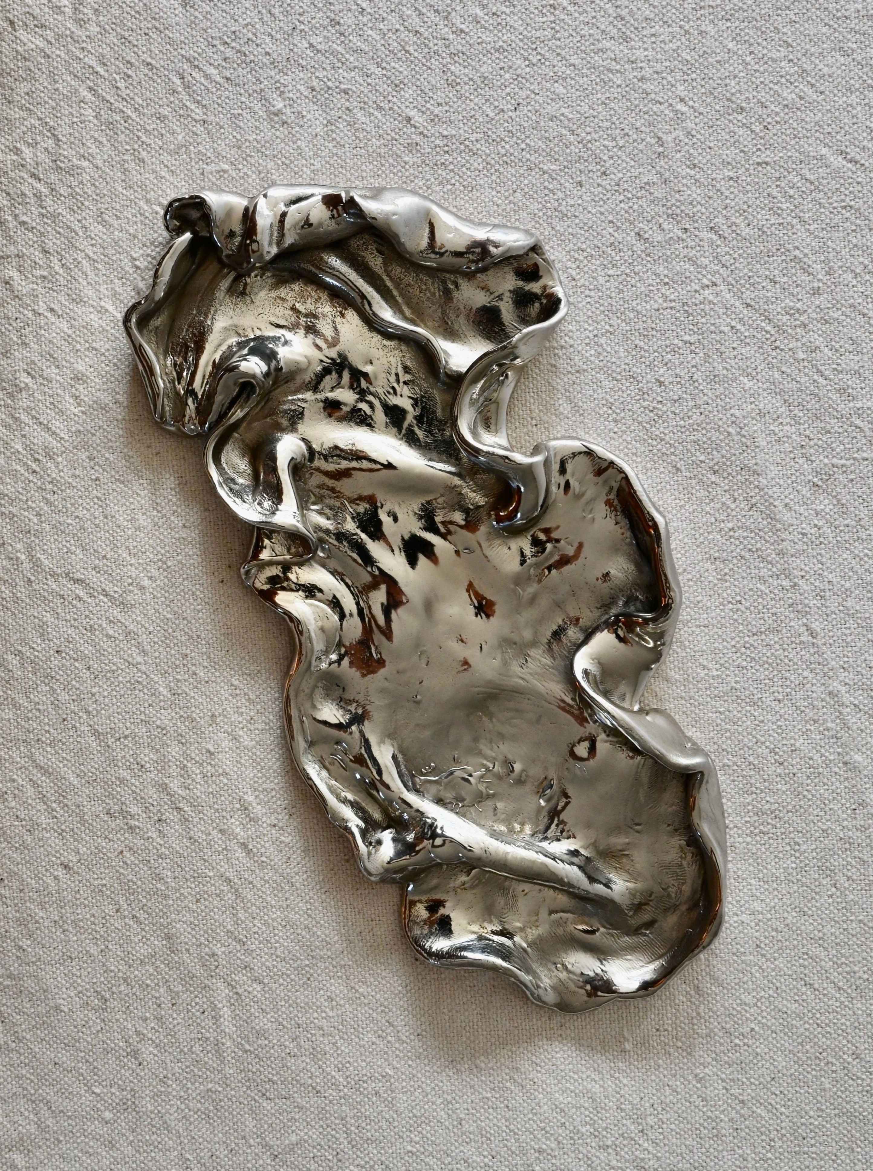 Organic Brass Catchall - Image 6