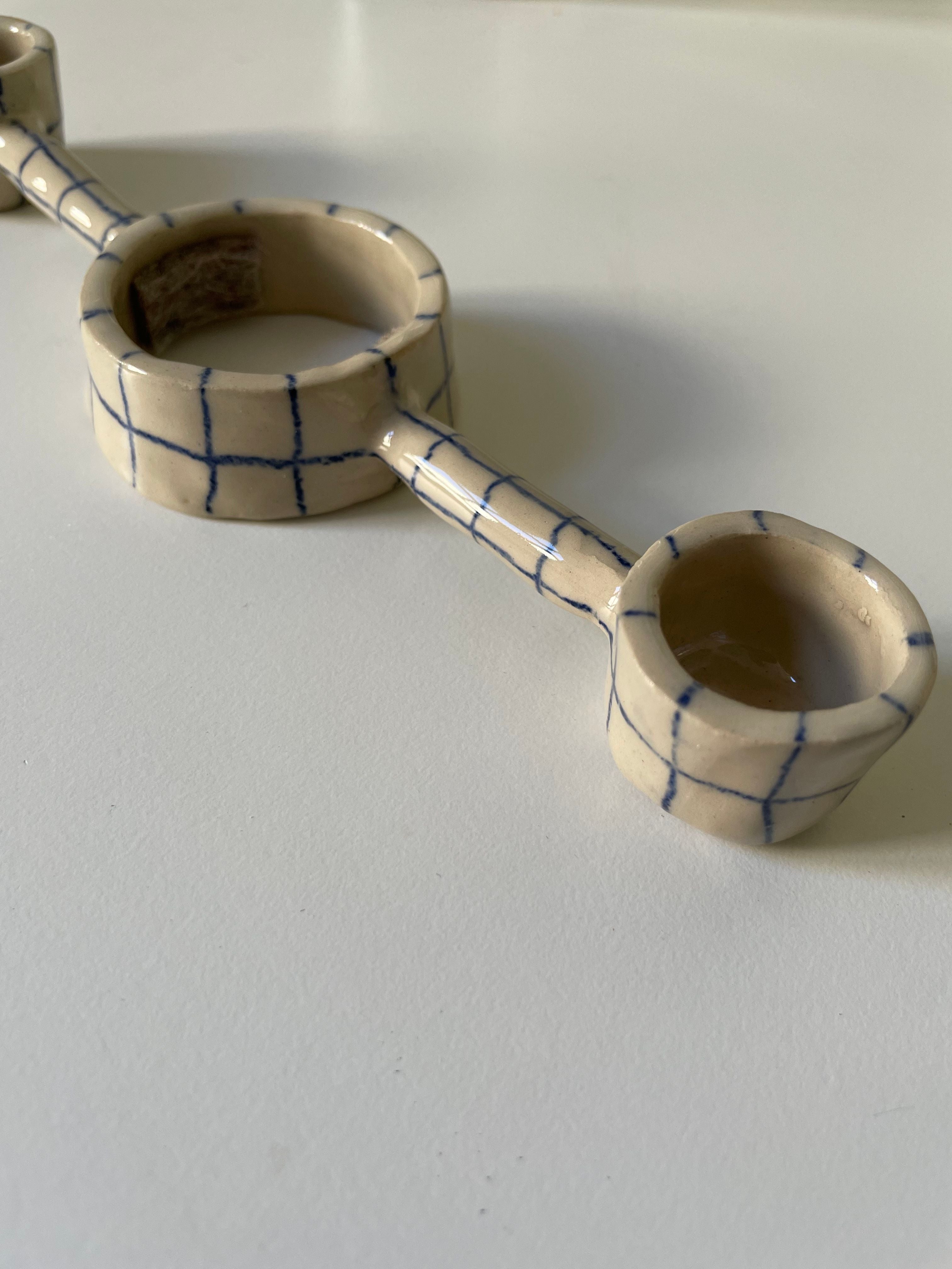 Ceramic Bottle Top Candle Holder - Image 4