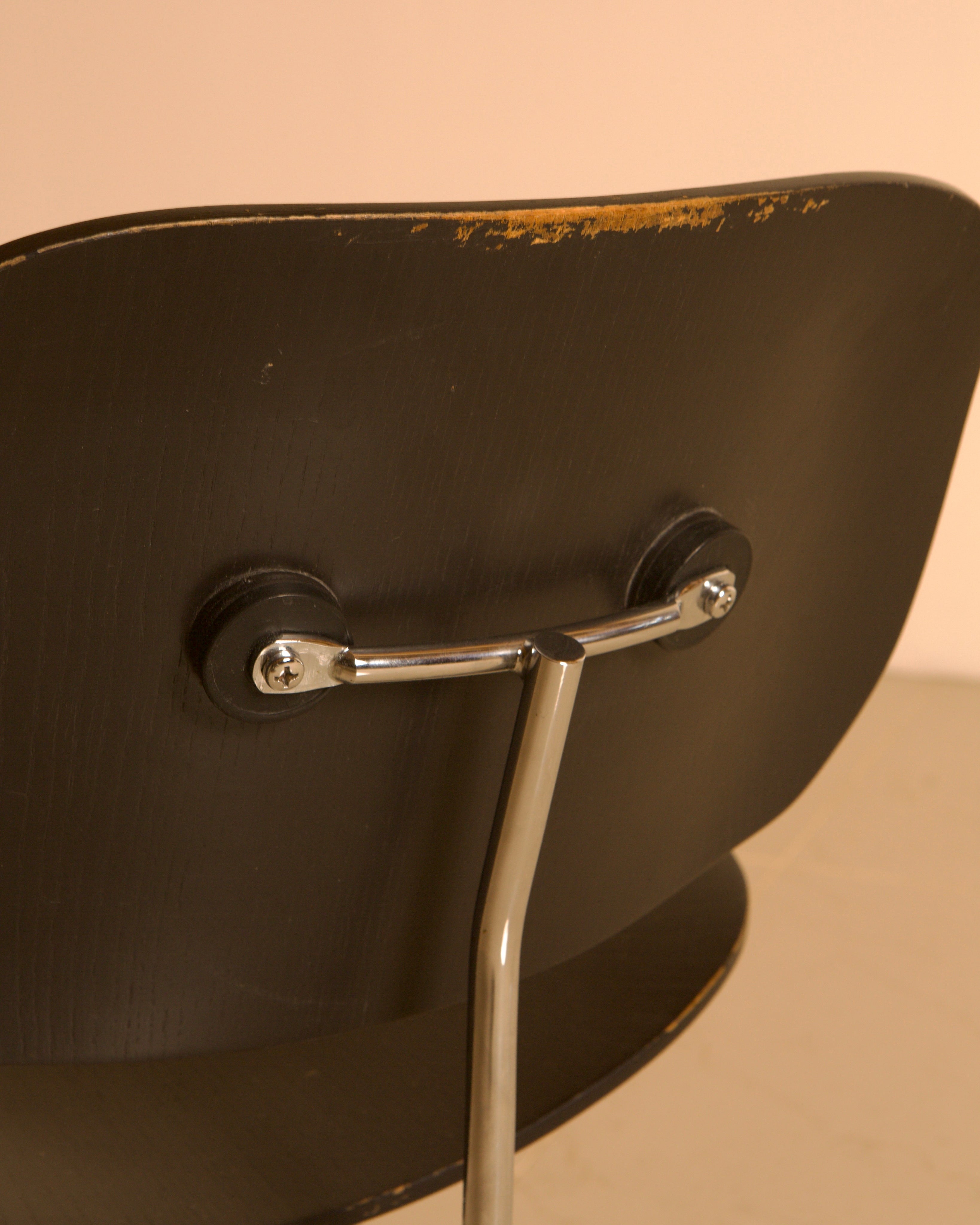 Black Ash Molded Plywood Chair - Image 5