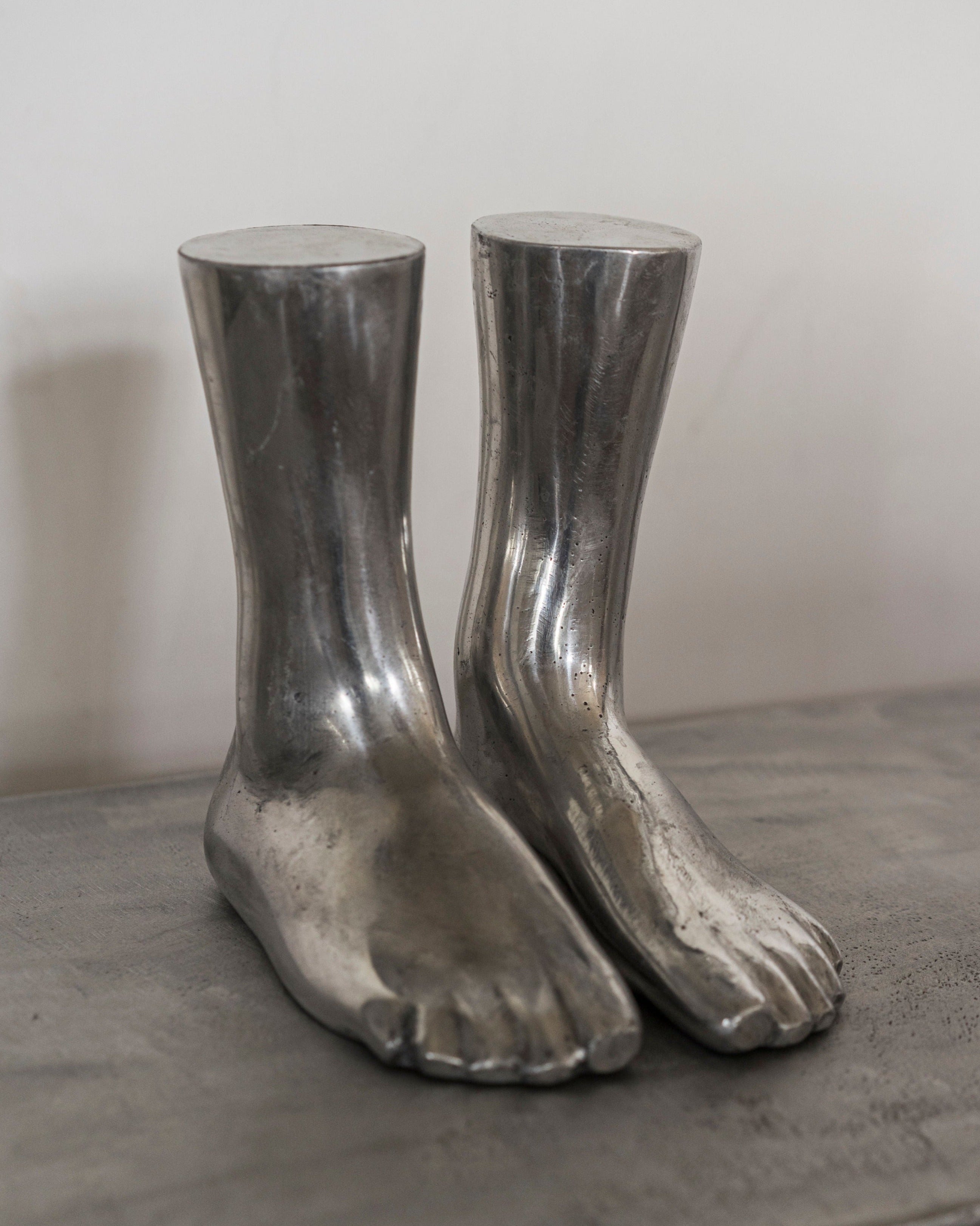 Aluminum Feet Sculpture