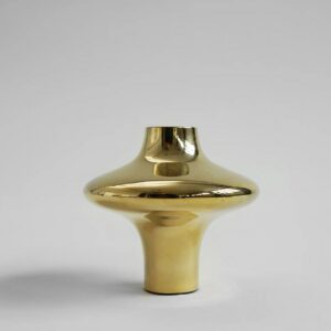 Large Gold Double Silhouette Candle Holder