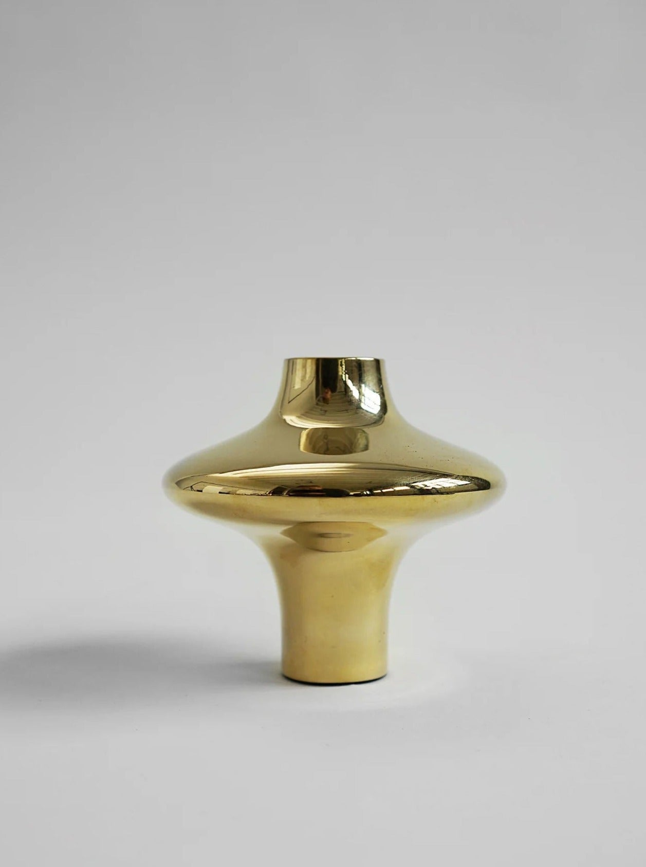 Large Gold Double Silhouette Candle Holder