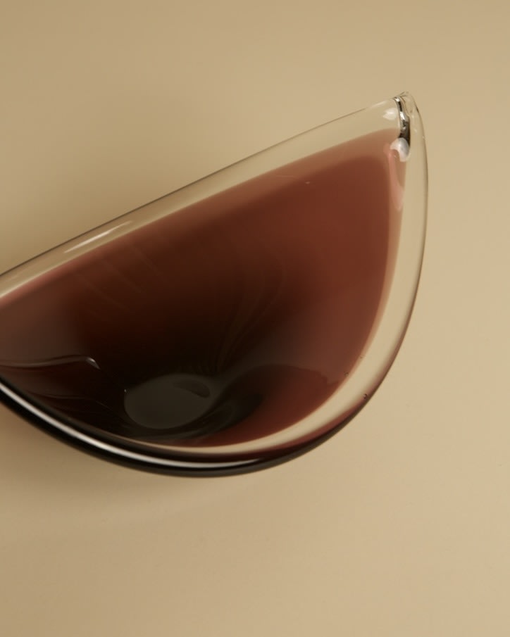 Purple Murano Glass Leaf Catchall - Image 4