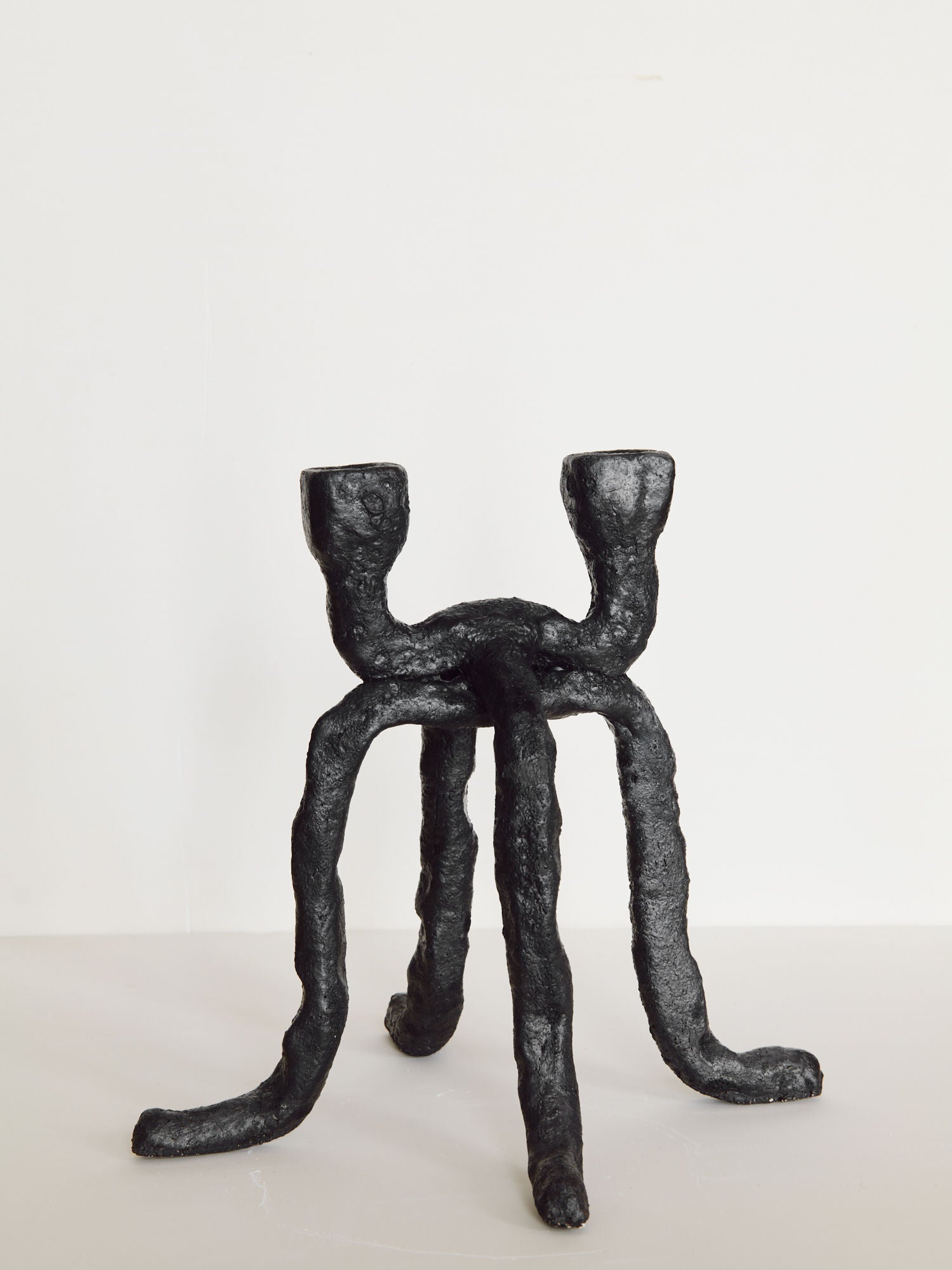 Rounded Sculptural Candle Holder - Image 2